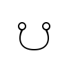 sample of DESCENDING NODE (U+260B)