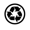 sample of PARTIALLY-RECYCLED PAPER SYMBOL (U+267D)