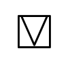 image of U+27CF