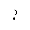 U+2E4C image of U+2E4C