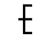 U+2E55 image of U+2E55
