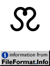 image of Unicode Character 'LEIBNIZIAN SIMILARITY' (U+1DB19)