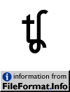image of Unicode Character 'LATIN SMALL LETTER TESH DIGRAPH WITH CURL' (U+1DF2C)