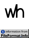 image of Unicode Character 'LATIN SMALL LETTER WH DIGRAPH' (U+1DF65)