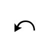 sample of ANTICLOCKWISE TOP SEMICIRCLE ARROW (U+21B6)